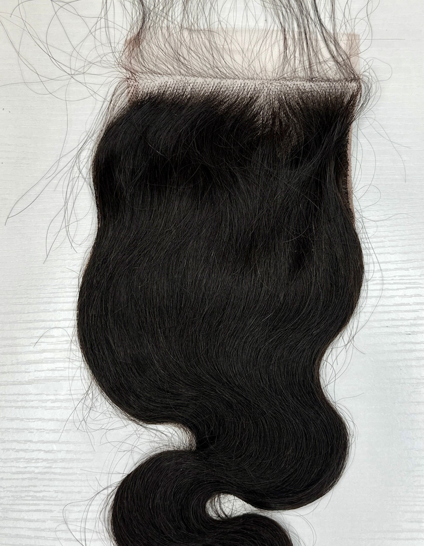 Black 5x5 Transparent Lace Closure Body Wave