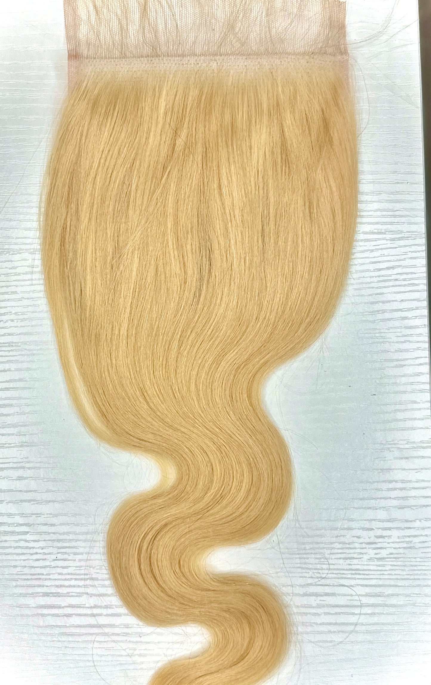 Blonde 5x5 Transparent Lace Closure Body Wave