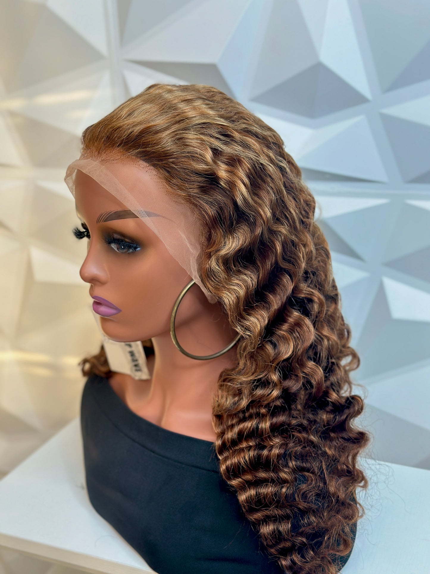 Highlight Brown 13x4 Frontal Wigs