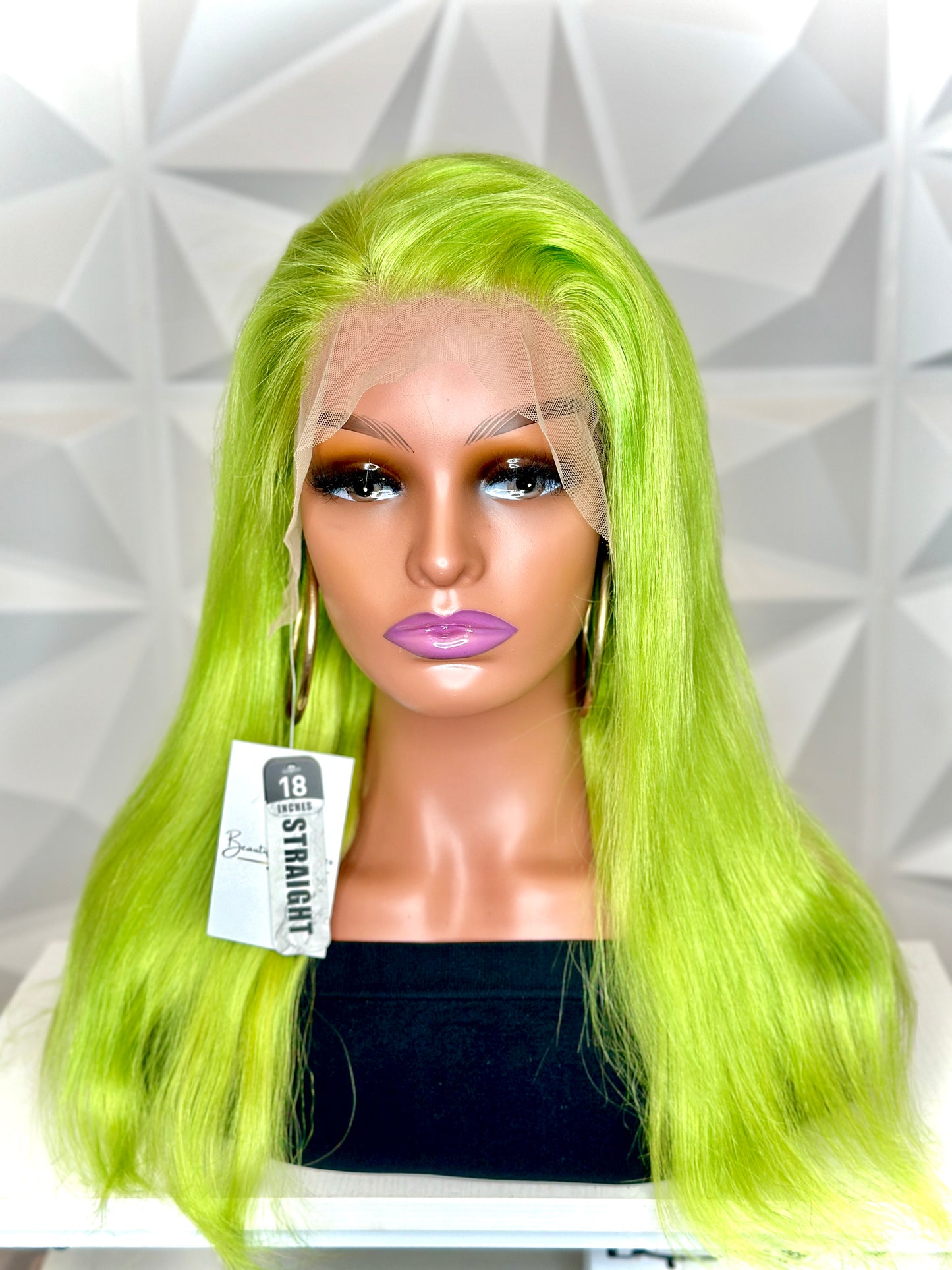 Green 13x4 Frontal Wig