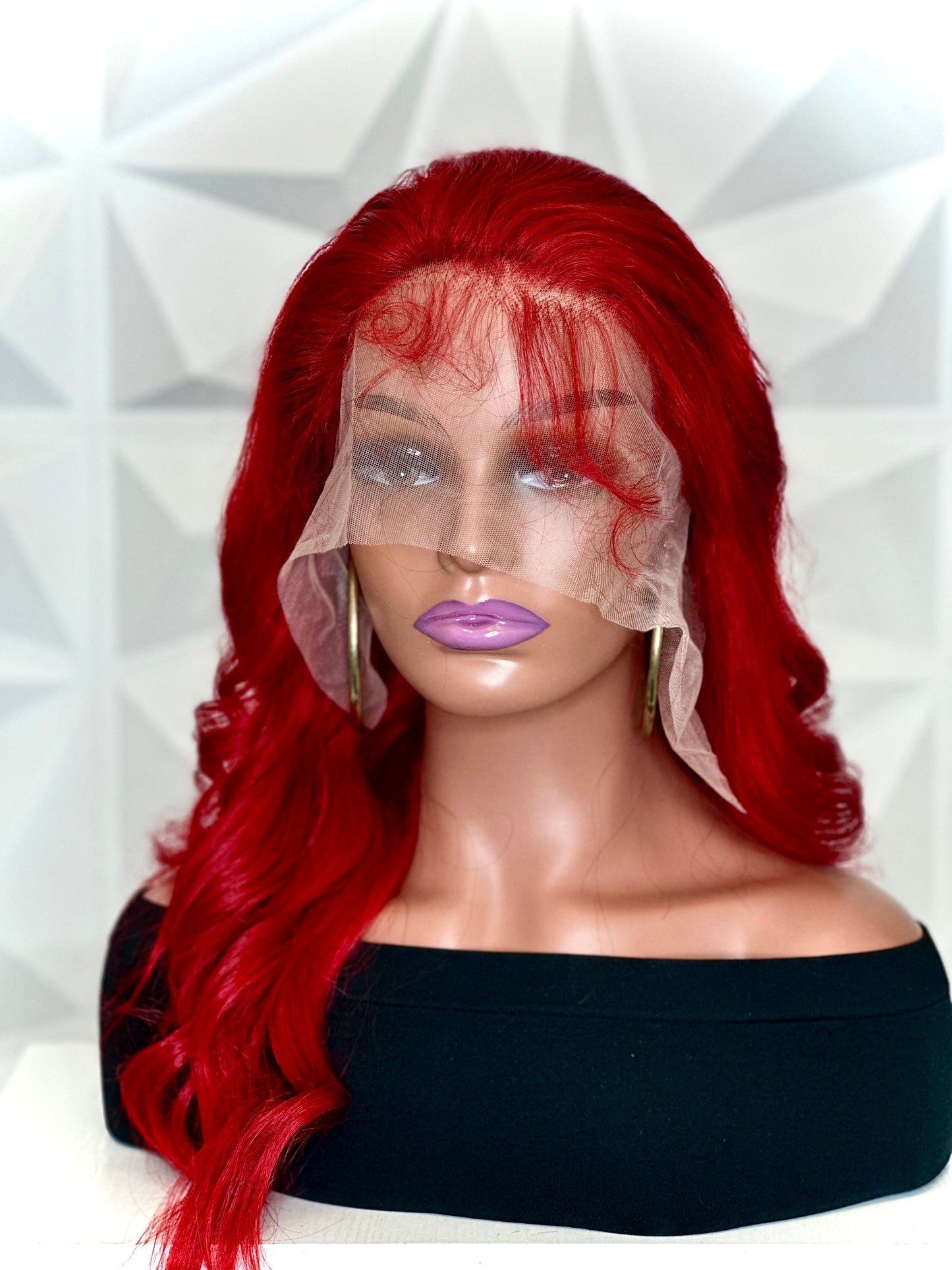 Burgundy 13x4 Frontal Wigs