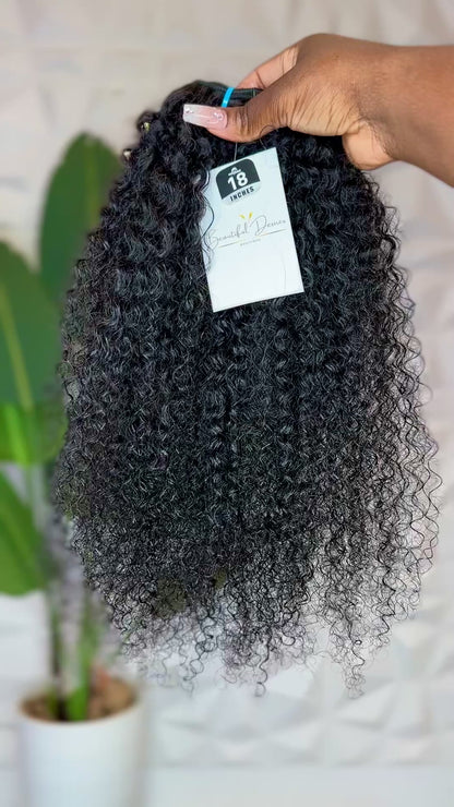 Black Bundles Afro Curly